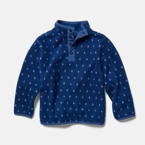 Outdoor Voices RecFleece Kids Snap Up in Navy Birdseye size 12-18M